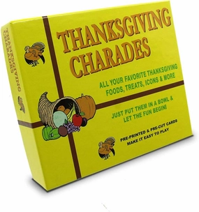 Thanksgiving CHARADES| This Classic and Original Game is The Perfect After Dinner Game for Adult, Family, and Friends Fun on Thanksgiving Day!