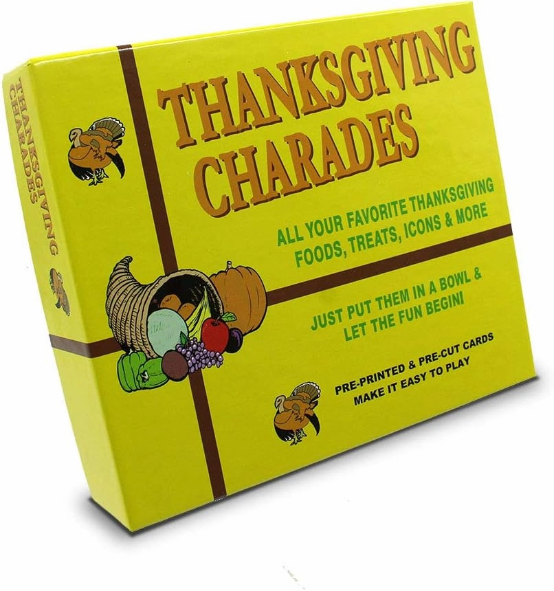 Thanksgiving CHARADES| This Classic and Original Game is The Perfect After Dinner Game for Adult, Family, and Friends Fun on Thanksgiving Day!