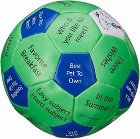 Thumball - Who Are You? - Award Winning 4" Kids Social Conversation Skill Development Ball