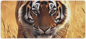 Tiger Walking Jungle Dusk Large Mouse Pad Gaming Mousepad Desk Pad for Keyboard and Mouse Mat Non-Slip Base 40x90cm