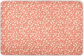 Tiny Daisies Flowers Extra Large Resuable Potty Training Pad Soft Absorbent Pads for Bed Anti-Lip Cradle Mattress for Kids Adults Pets 52" L x 34" W