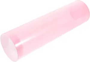Toyvian Portable Shuttlecock Storage Tube Lightweight Container with Lid for Easy Access Versatile Use Sports and Gym Activities Visibility for Quick Location of Shuttlecocks