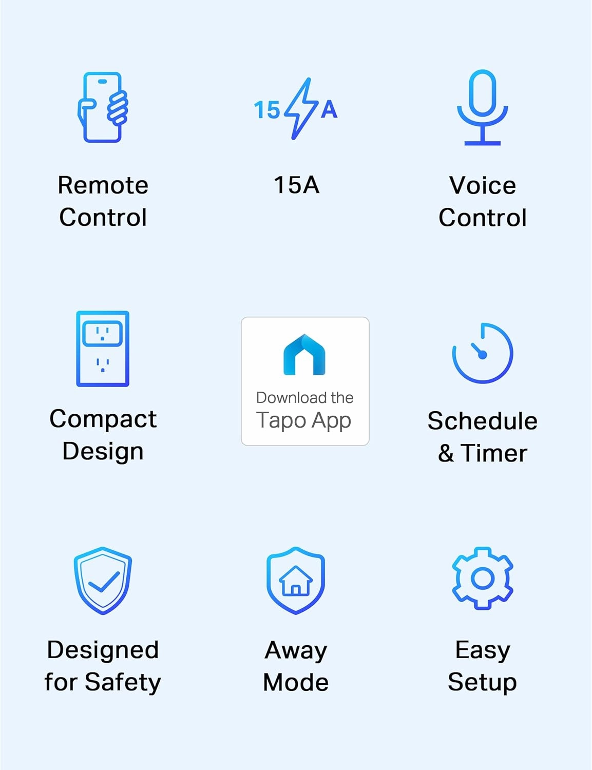 TP-Link Tapo Smart Plug Mini 15A, Smart Home Wi-Fi Plug, Super Easy Setup, Compatible with Alexa & Google Home, No Hub Required, UL Certified, 2.4G WiFi Only, White, Tapo P105(4-Pack)