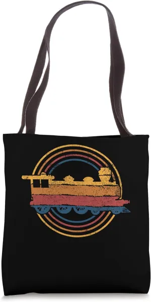 Train Locomotive Railroad Model Trains Tote Bag