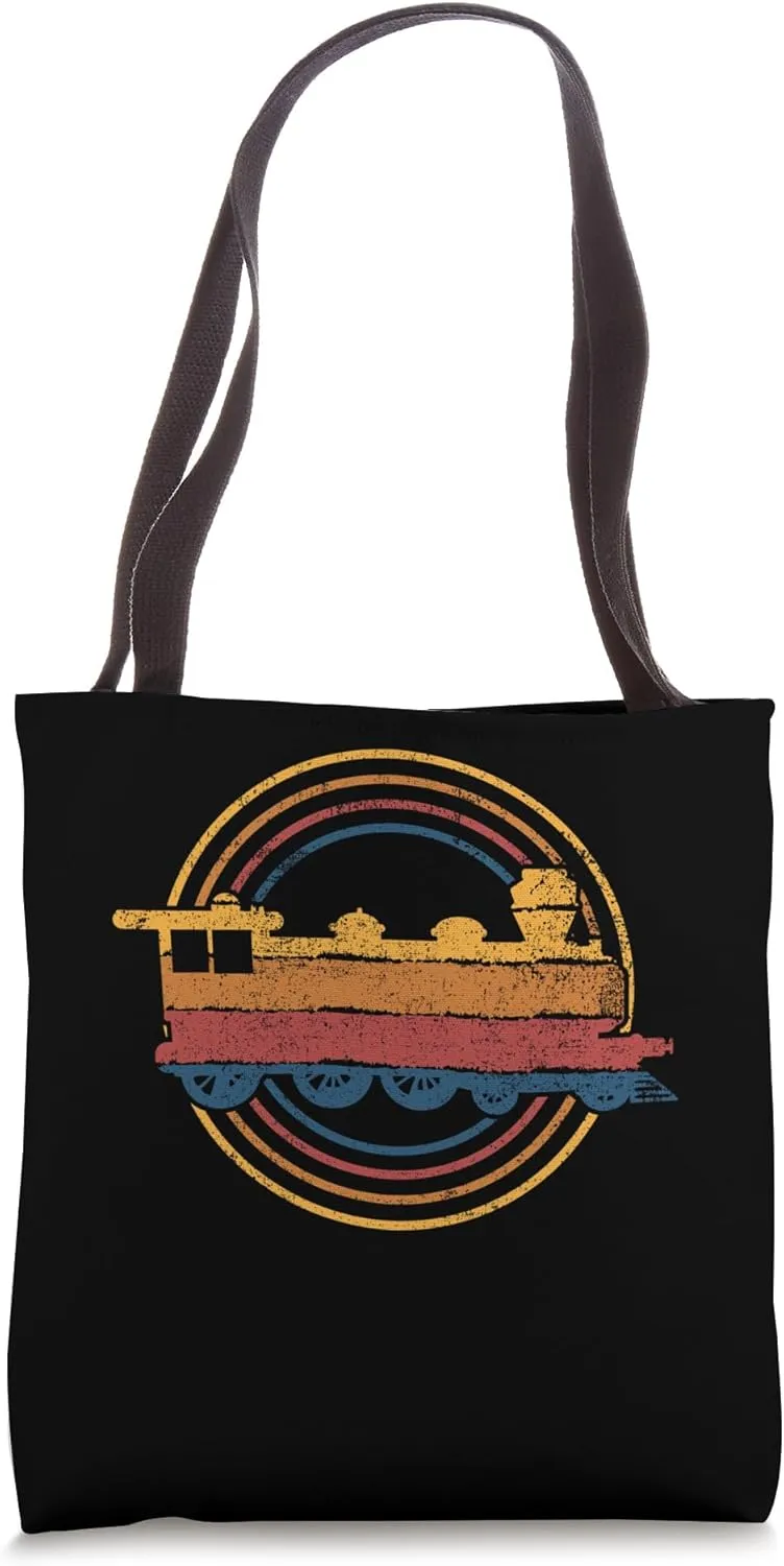 Train Locomotive Railroad Model Trains Tote Bag