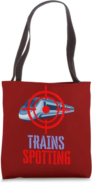 Trainspotter Train Trainspotting Railroad Travel Photo Tote Bag