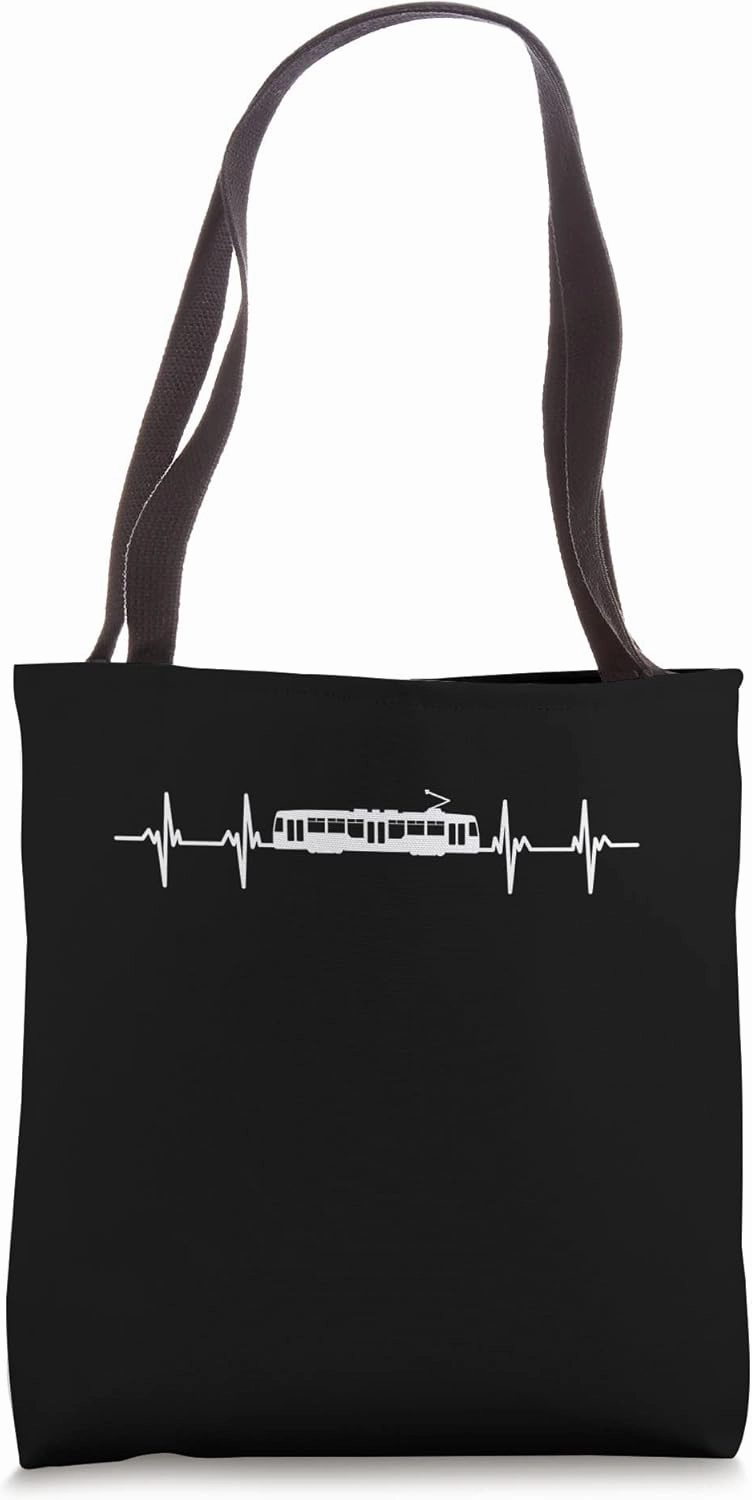 Tram Vehicle Train Streetcar Trolley Cablecar Gondola Tote Bag
