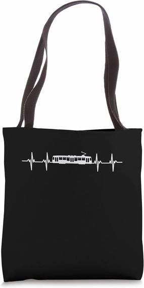 Tram Vehicle Train Streetcar Trolley Cablecar Gondola Tote Bag