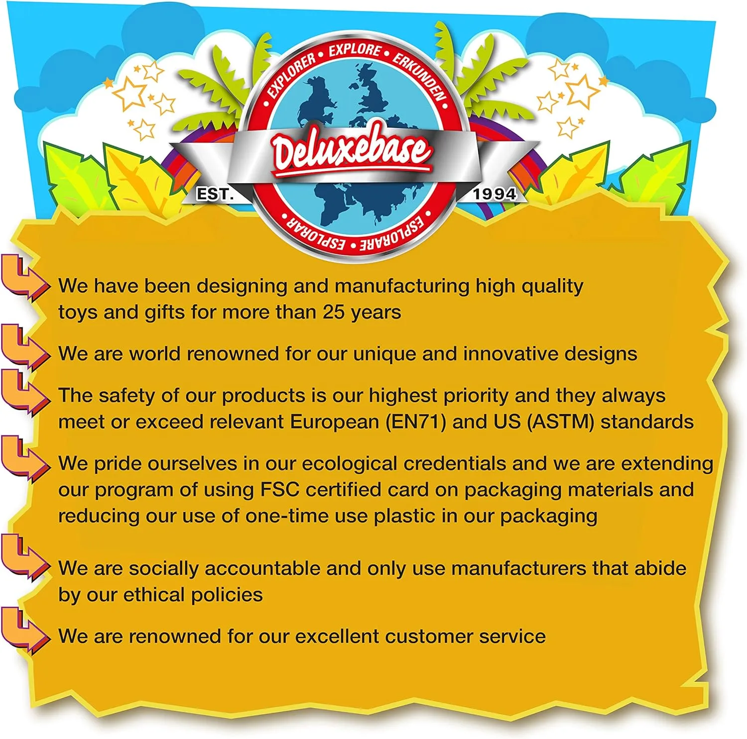 Triceratops from Deluxebase. 10 Inch Triceratops Plush Toy. Eco Friendly Child Safe Dinosaur Stuffed Animal Made from Recycled Plastic Bottles.