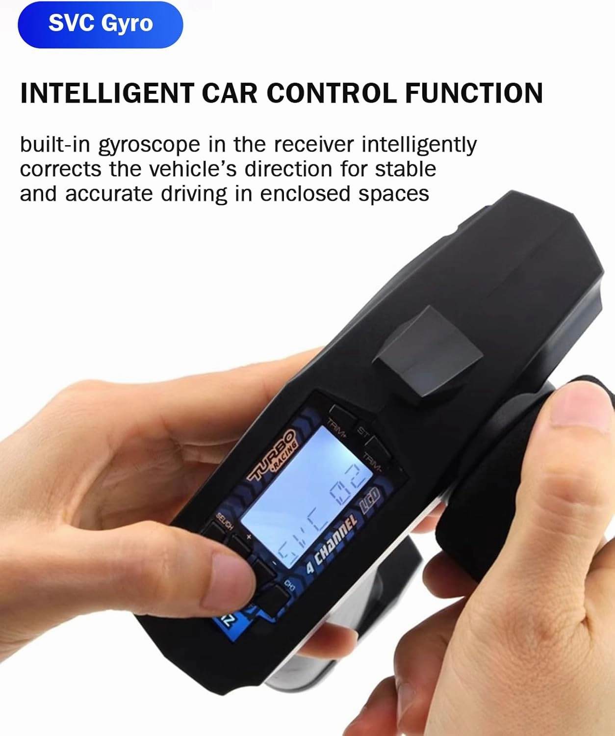 Turbo Racing P32-S 91803G-C 2.4G 4CH RC Remote and Receiver Controller for RC Car Boat