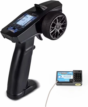 Turbo Racing P32-S 91803G-C 2.4G 4CH RC Remote and Receiver Controller for RC Car Boat