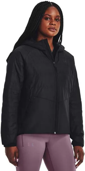 Under Armour 1378500-1-LG Women's UA Storm Session Hybrid Jacket Black LG