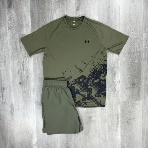 Under Armour 'Khaki' Fade T-Shirt Set