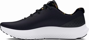 Under Armour 3027942-1-9.5 UA W Charged Surge 4 Print Black 9.5