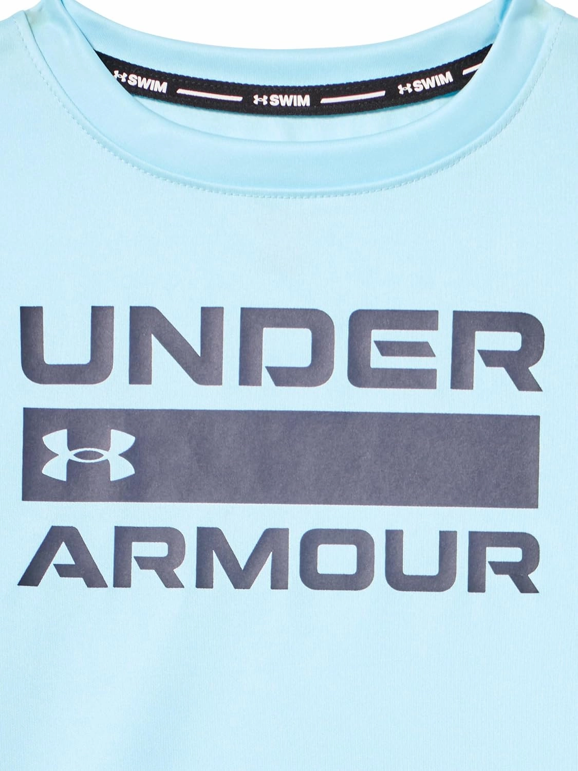 Under Armour Boys Swim Volley Set, Sleeve Shirt & Matching Shorts, Lightweight & Breathable