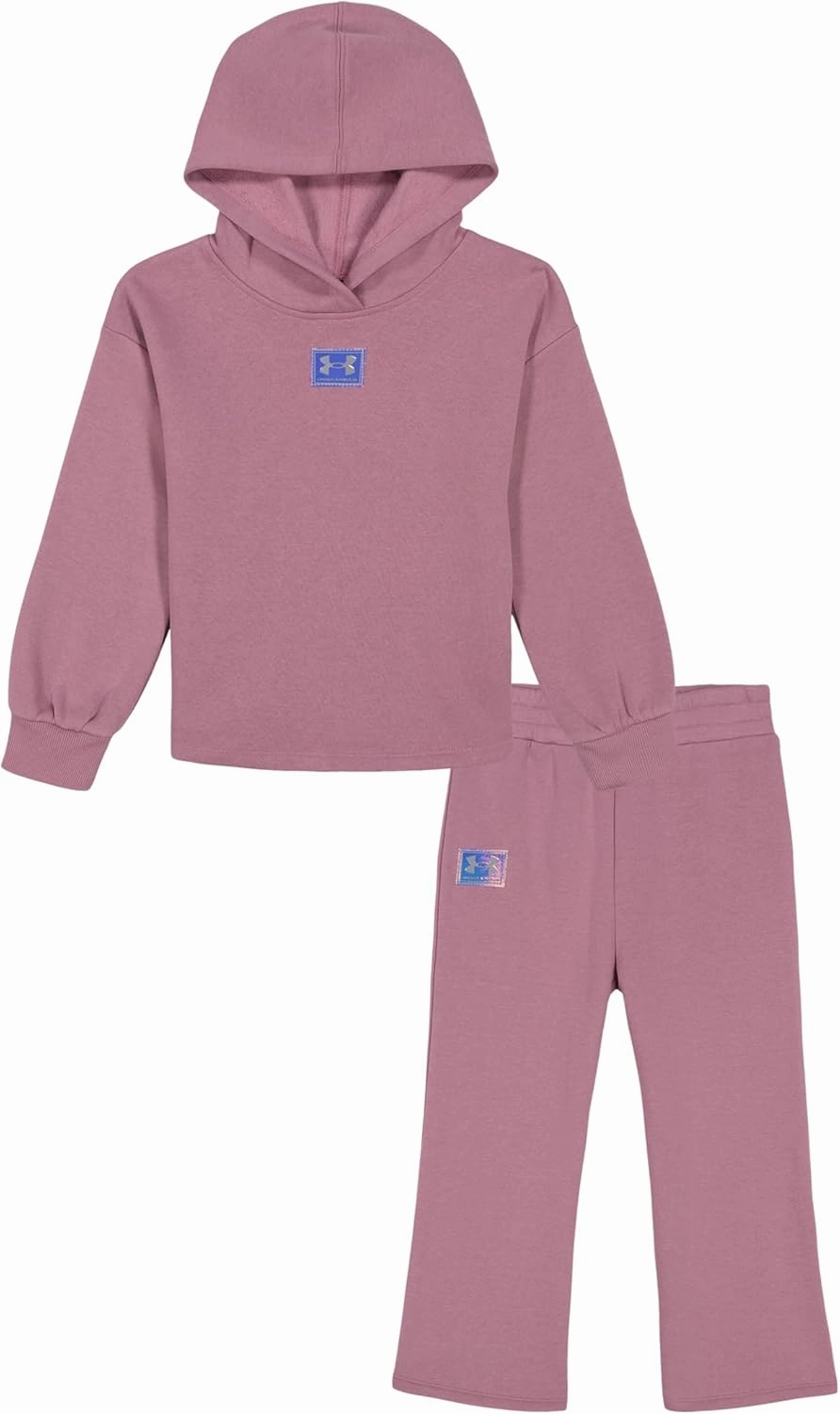 Under Armour girls Hoodie Set, Bottoms & Hoodie, Lightweight & Relaxed Fit