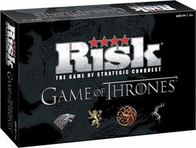 USAOPOLY Risk Game of Thrones Strategy Board Game | The for Game of Thrones Fans | Official Game of Thrones Merchandise | Based on The TV Show on HBO Game of Thrones | Themed Risk Game