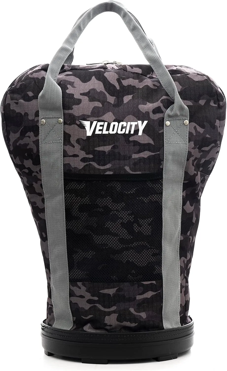 Velocity Heavy Duty Multipurpose Ball Bag with Durable Bottom - Holds up to 60-72 Balls - Ideal for Lacrosse, Baseball, Pickleball, Tennis & More