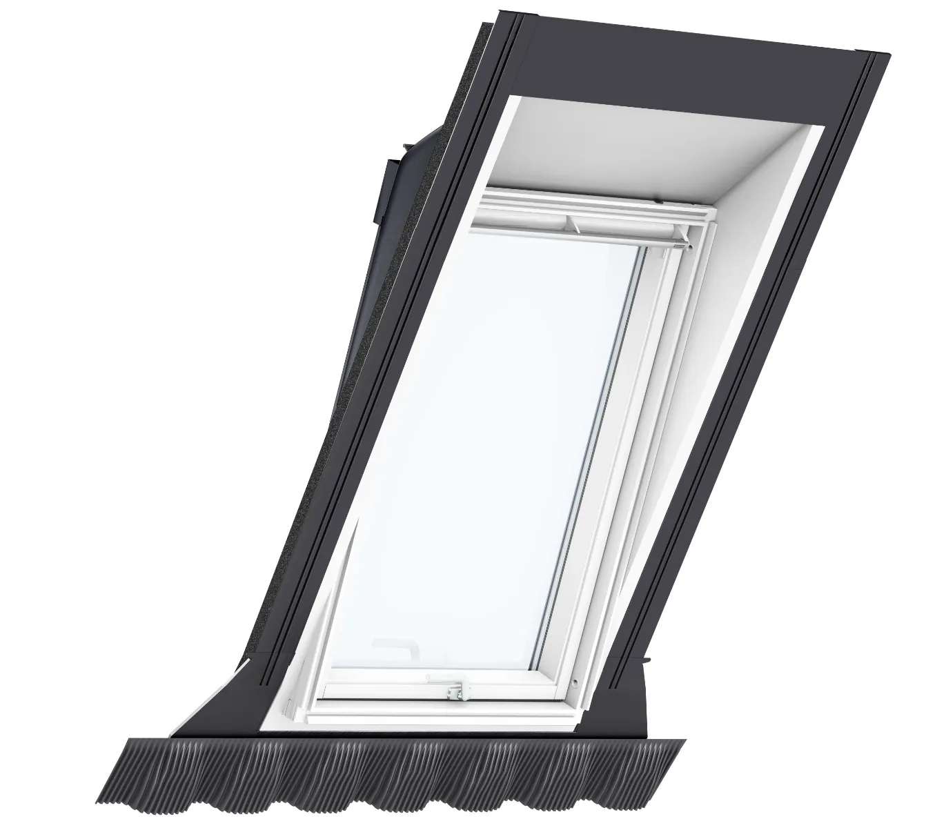 VELUX EAW 6000 Pro   Mini Dormer Flashing - For tiles up to 120mm in profile (for roof pitches 10° - 75°)