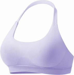 VOYJOY Women Workout Impact Bras Medium Low Support Halter Sports Bras Seamless Open Back Gym Padded Yoga Crop Top