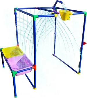 Water Toy Sprinkler for Kids, Waterpark Splash Plastic Toy, Backyard Water Park for Children & Toddlers