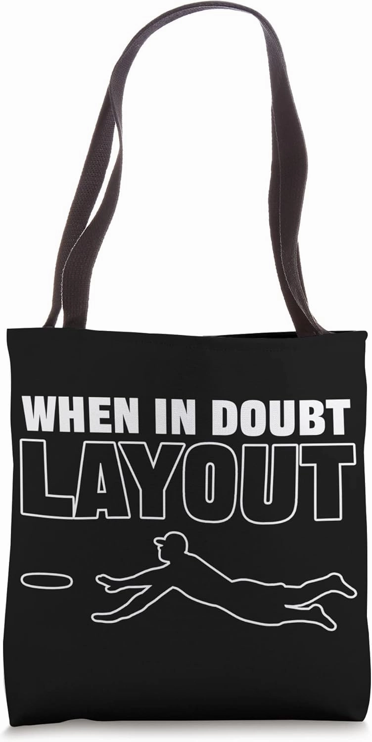 When in doubt Sports Person Tote Bag