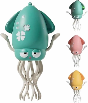 Wiggly Wonder Octopus, Smart Tentacle Explorer, Dancing Octopus Toy, Automatic Obstacle Avoidance Dancing Electric Squid Toy (Green)