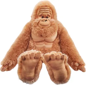 Wild Republic Artist Collection, Bigfoot, Gift for Kids, 15 inches, Plush Toy, Fill is Spun Recycled Water Bottles.