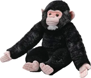 Wild Republic Artist Collection, Chimpanzee Baby, Gift for Kids, 15 inches, Plush Toy, Fill is Spun Recycled Water Bottles