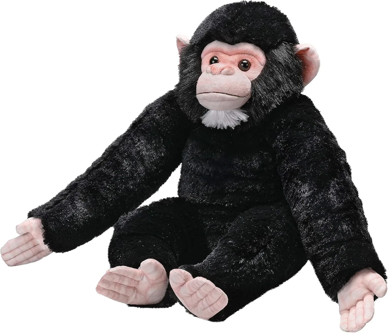 Wild Republic Artist Collection, Chimpanzee Baby, Gift for Kids, 15 inches, Plush Toy, Fill is Spun Recycled Water Bottles