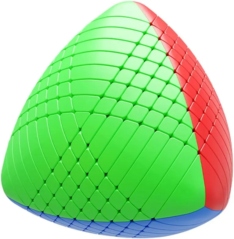 Willking Mastermorphix stickerless 9X9 Magic Cube Master pyramorphix 9X9 Puzzle Brain Teaser