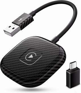 Wireless Carplay Adapter,Wireless Carplay Dongle Converts Wired to Wireless Carplay,2025 Upgraded Carplay Wireless Adapter Plug & Play,for Carplay Cars After 2017 & iOS 10 