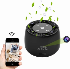 Wireless-WiFi-Hidden-Spy-Camera, Pragovle 1080P Full HD with Night Vision and Motion Detection Alarm, Real-time Monitoring and Recording for Home/Office, Works with iOS&Android