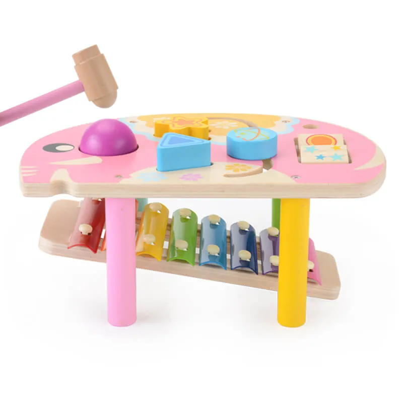 Wooden Musical Piano Educational Toy for Toddlers