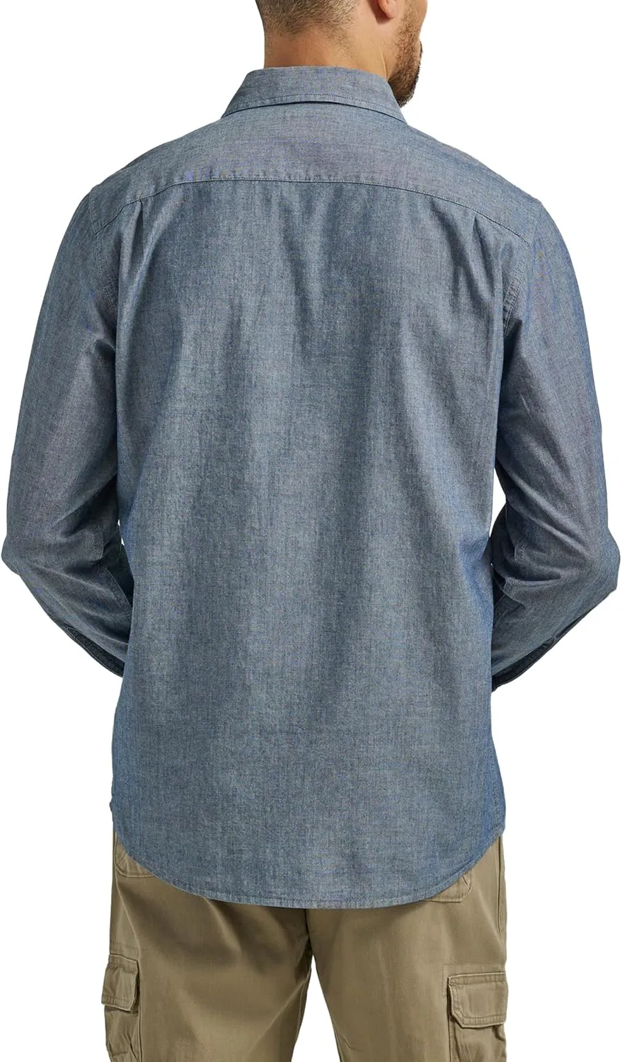 Wrangler Authentics Men's Long Sleeve Classic Woven Shirt