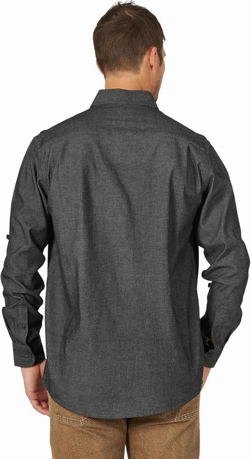 Wrangler Authentics Men's Long Sleeve Classic Woven Shirt