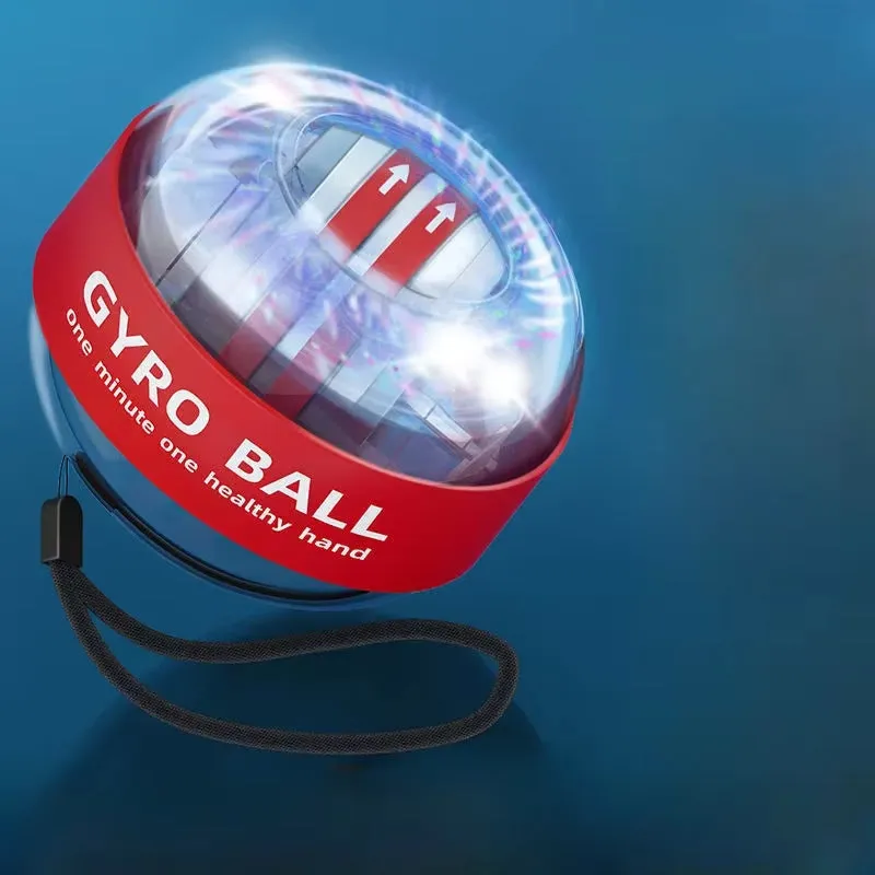 Wrist Power Ball LED Auto-Start Grip Gyro Ball Gyroscope Trainer Hand Muscle Relax Arm Fitness Home Exercise Sport Equipment