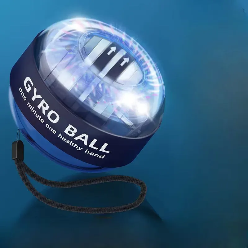 Wrist Power Ball LED Auto-Start Grip Gyro Ball Gyroscope Trainer Hand Muscle Relax Arm Fitness Home Exercise Sport Equipment
