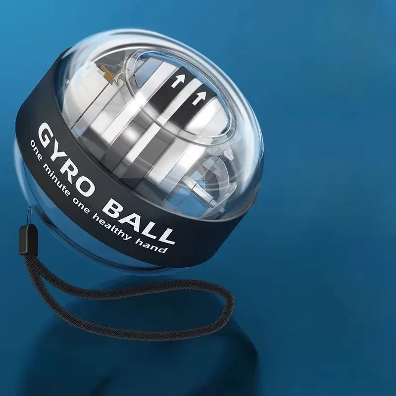 Wrist Power Ball LED Auto-Start Grip Gyro Ball Gyroscope Trainer Hand Muscle Relax Arm Fitness Home Exercise Sport Equipment