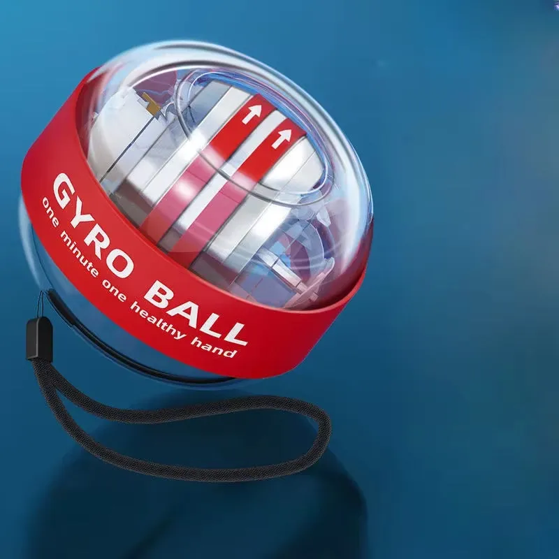 Wrist Power Ball LED Auto-Start Grip Gyro Ball Gyroscope Trainer Hand Muscle Relax Arm Fitness Home Exercise Sport Equipment