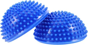 Yardwe Half Spike Yoga Exercise Domes for Adults Stability Trainer for Home Workouts and Sensory Integration