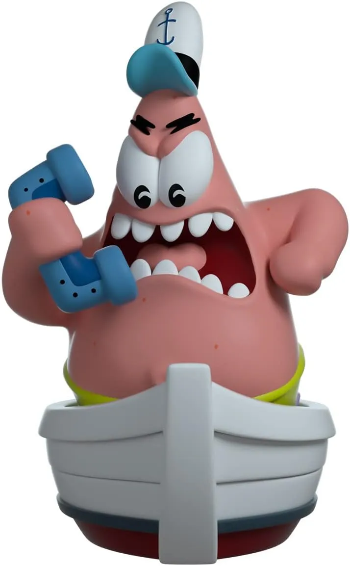 Youtooz No, This is Patrick 4.3" Vinyl Figure, High Detailed Collectible by Youtooz Spongebob Squarepants Collection