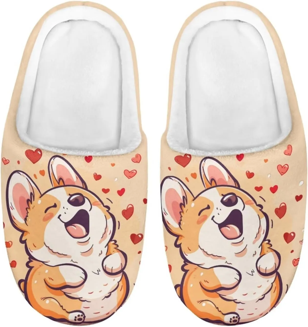 Yzaoxia Plush Slippers for Kids House Slippers for Bedroom