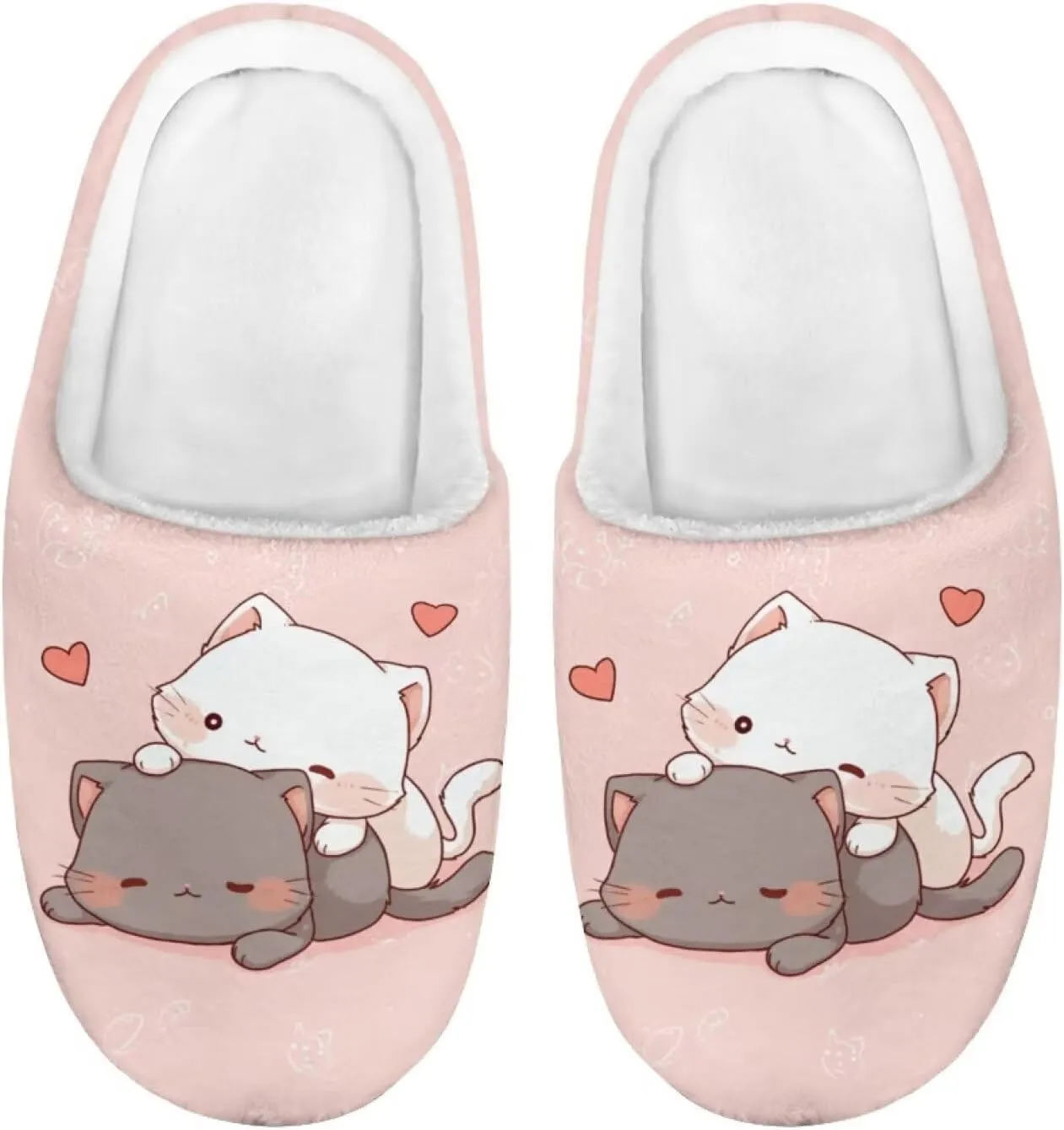 Yzaoxia Plush Slippers for Kids House Slippers for Bedroom