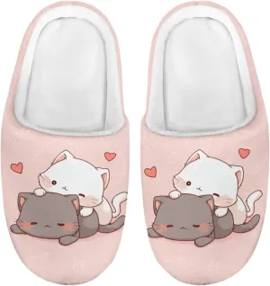 Yzaoxia Plush Slippers for Kids House Slippers for Bedroom