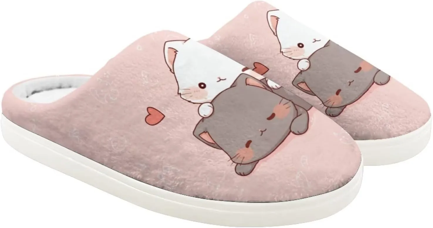 Yzaoxia Plush Slippers for Kids House Slippers for Bedroom