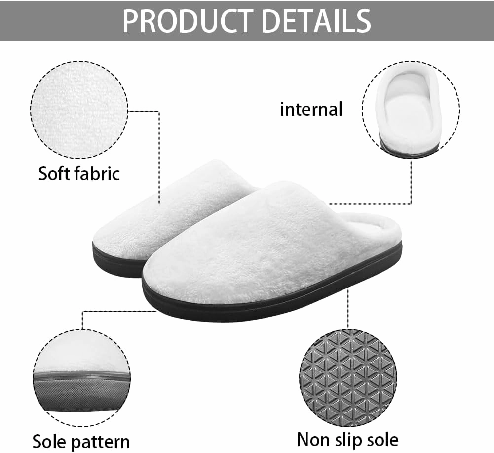 Yzaoxia Fluffy House Slippers for Kids Girls Boys Slippers for Home