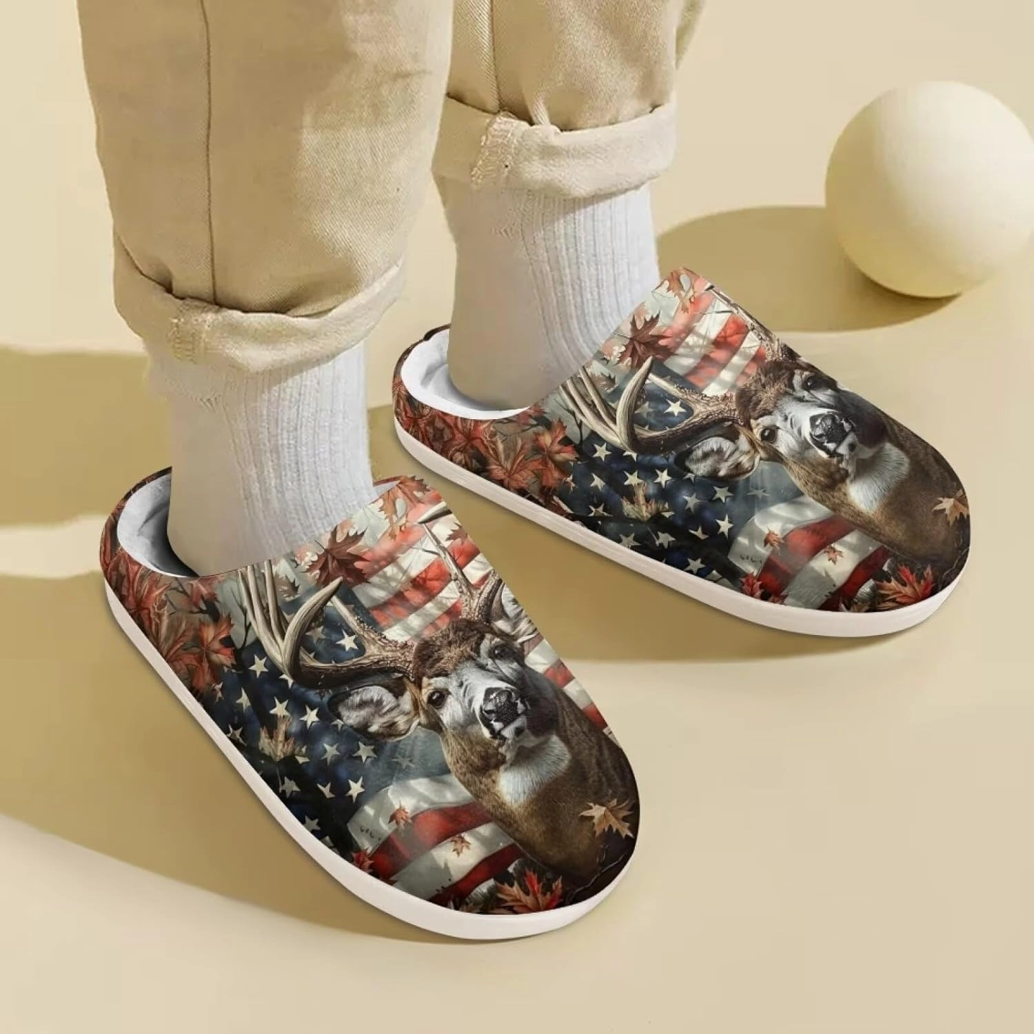 Yzaoxia Plush Slippers for Kids House Slippers for Bedroom