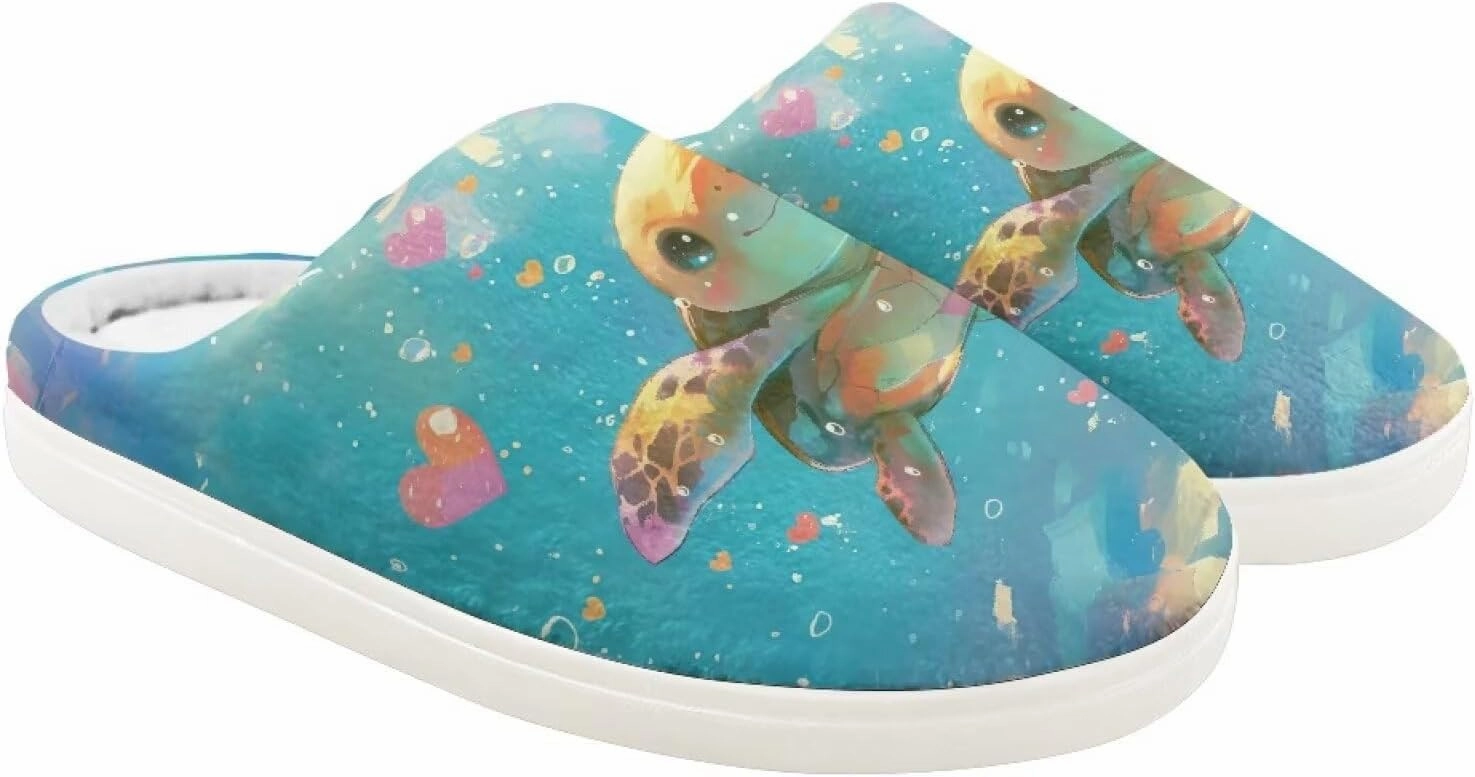 Yzaoxia Plush Slippers for Kids House Slippers for Bedroom