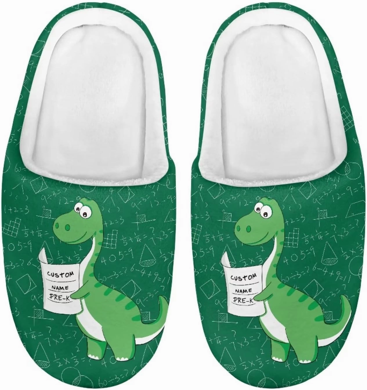 Yzaoxia Plush Slippers for Kids House Slippers for Bedroom